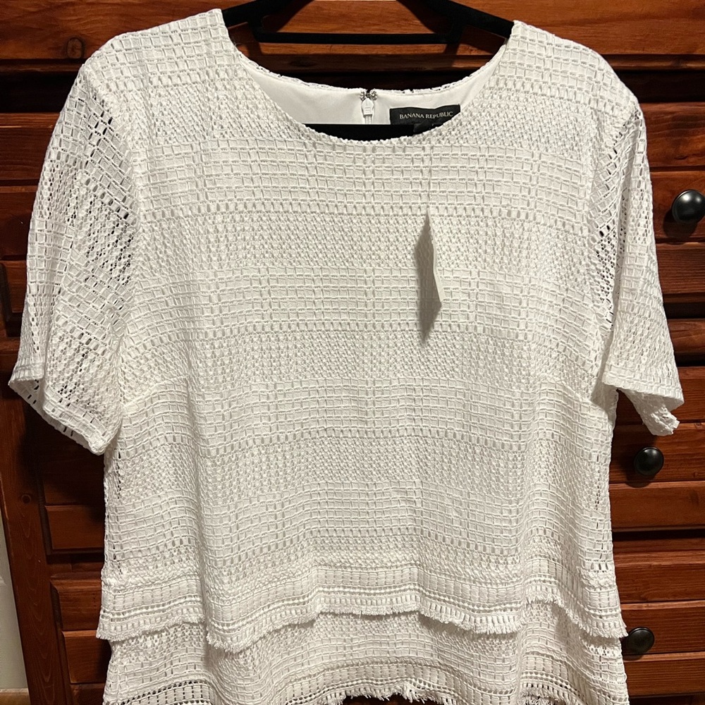 Banana Republic XL white shirt